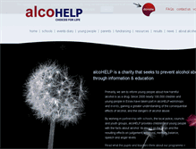 Tablet Screenshot of alcohelp.com